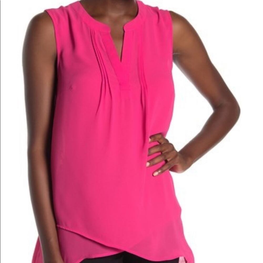 DR2 Pink Top Tank Blouse